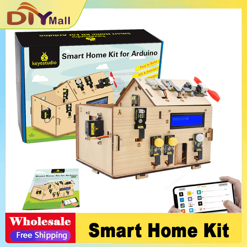 Smart Home Arduino Project - 키이스튜디오 스마트 IoT 홈 키트 플러스