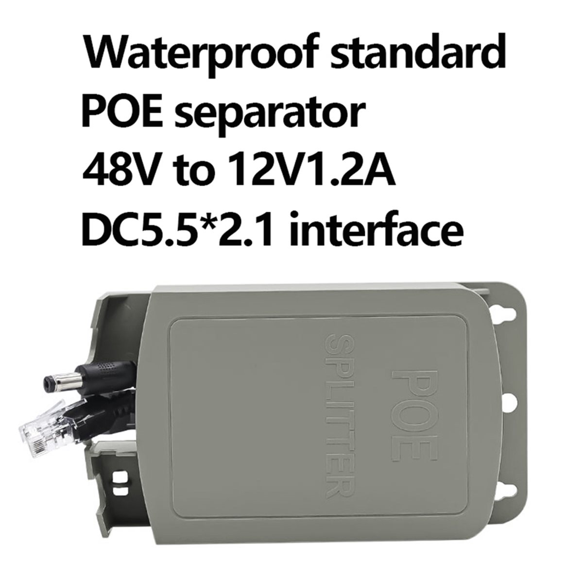 Security Ip Camera - 【필수품목 목록】 방수 POE 분배기 IP67