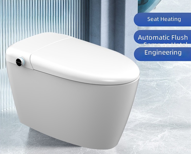 Upgrade Smart Home - 온열 스마트 변기 시트, 자동 물내림,