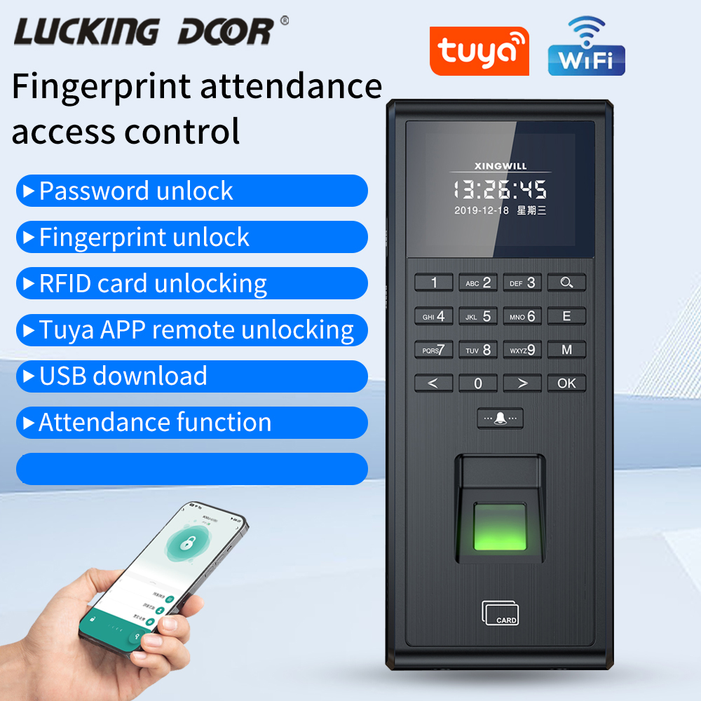 Smart Home Key - 투야 스마트 생체 지문 인식 출석