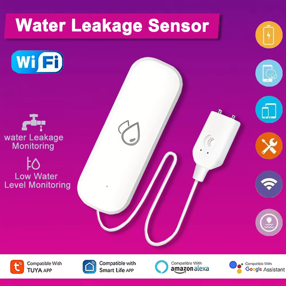 Smart Home Proxmox - 투야 와이파이 누수 경보 센서 스마트