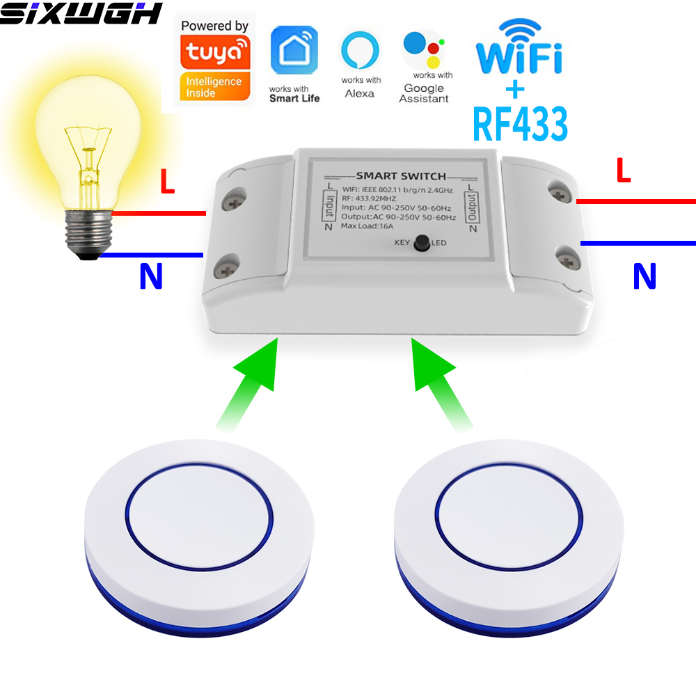 Smart Home Proxmox - 16A WiFi Tuya 스마트 스위치 무선