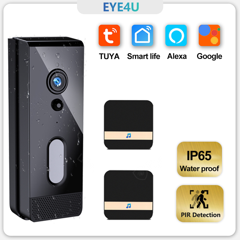 Smart Home Video Doorphone Ezviz - 투야, 스마트홈, 초인종 카메라, 방수, 와이파이,
