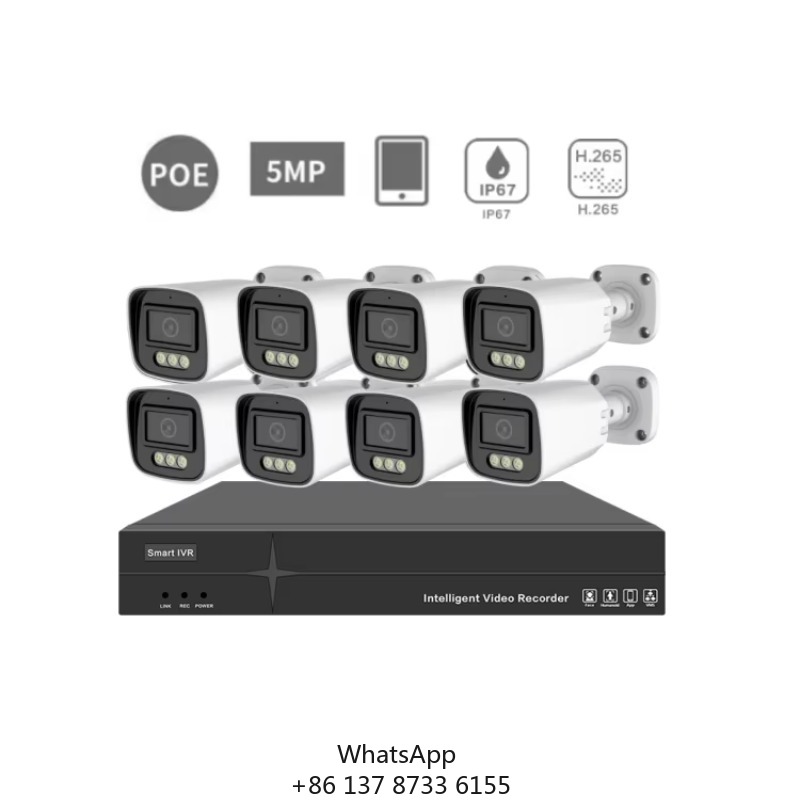 Security Ip Camera - 5MP 4채널/8채널 가정용 CCTV 보안 시스템