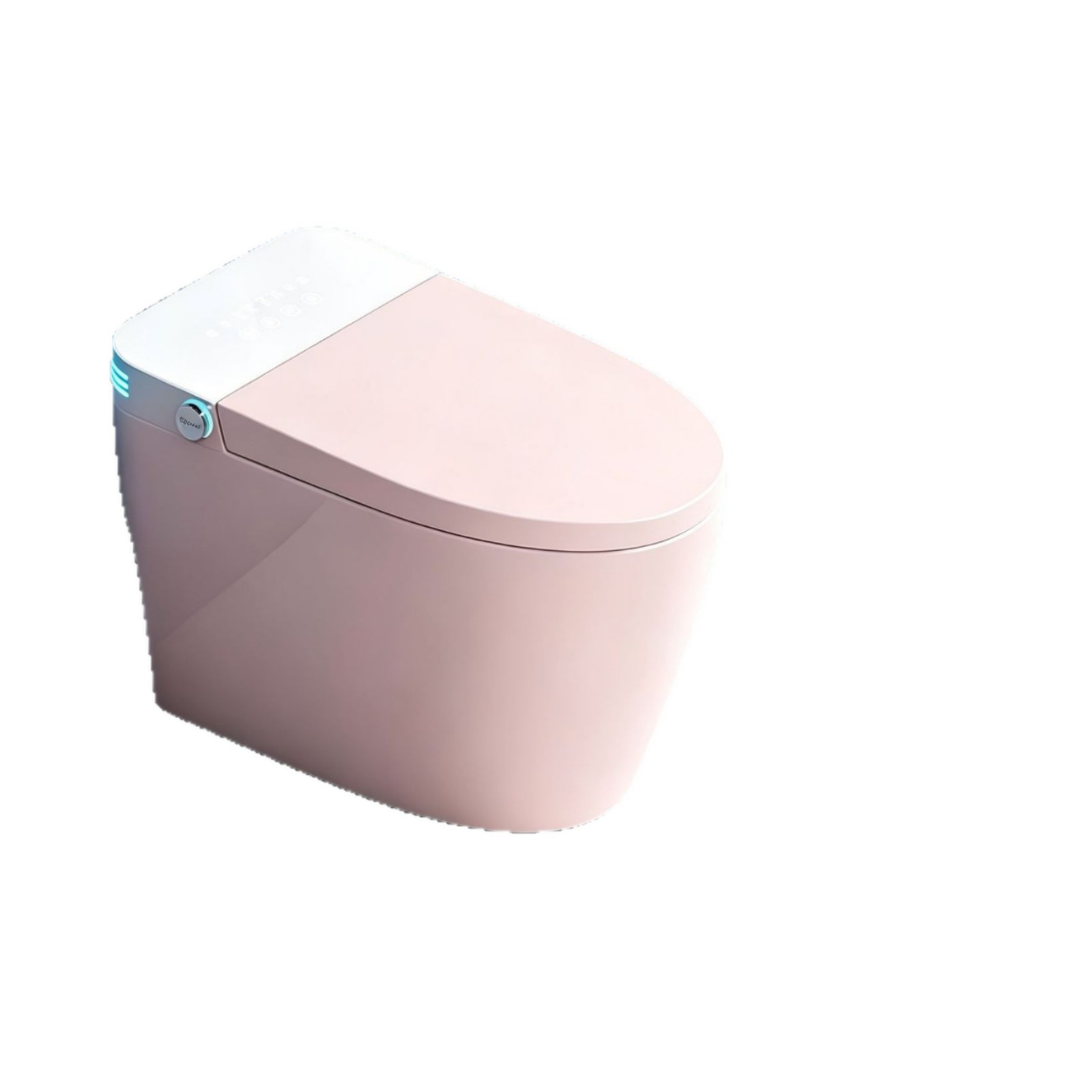 Smart Home - 스마트 변기, 핑크색, 올인원 자동, 수압