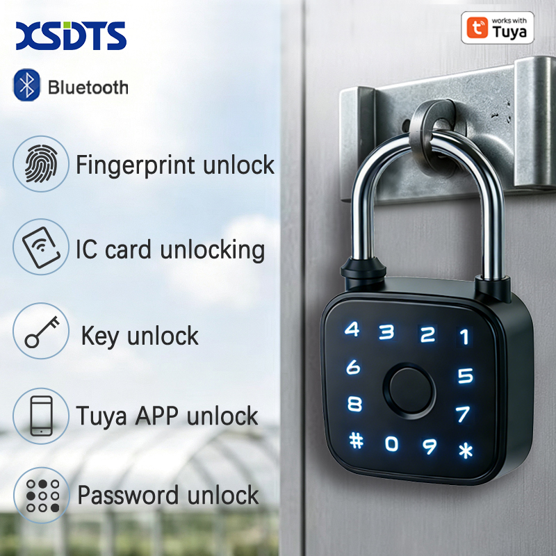 Smart Home Key - 투야 스마트 패드락, 지문 카드 비밀번호