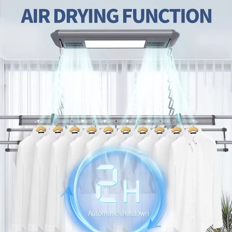 스마트 홈 1m 전기 접이식 건조대 열풍 가열 발코니  - Smart Home 리뷰 및 가격