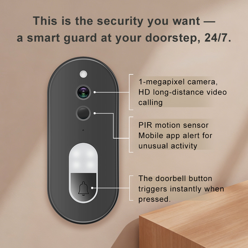 Tuya 1080P HD 무선 WiFi 비디오 초인종  - Smart Home Cctv Camera 리뷰 및 가격
