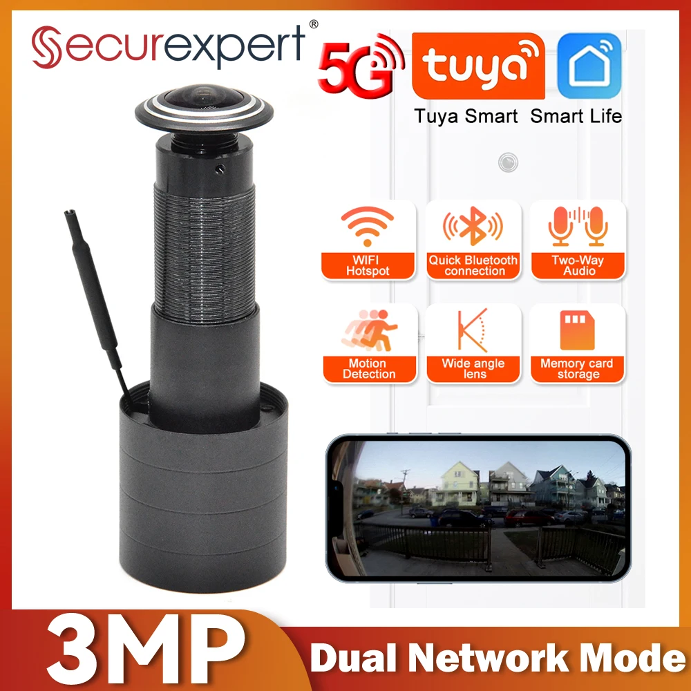 3MP HD 2.4G/5G WiFi 도어 뷰어 카메라  - Smart Home Ezviz 리뷰 및 가격