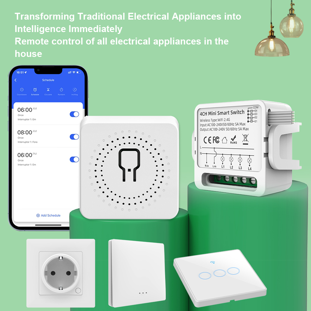 투야 와이파이 스마트 스위치 1/2/3/4 갱 4방향  - Smart Home Simple 리뷰 및 가격