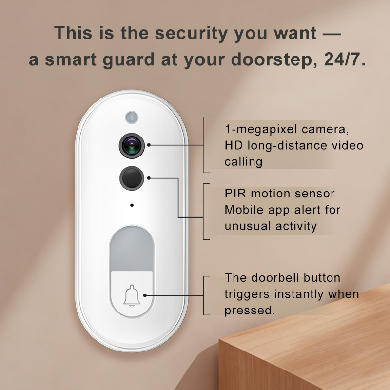 Tuya 스마트 비디오 초인종 무선 1080P HD 실 - Smart Home Cctv Camera 리뷰 및 가격