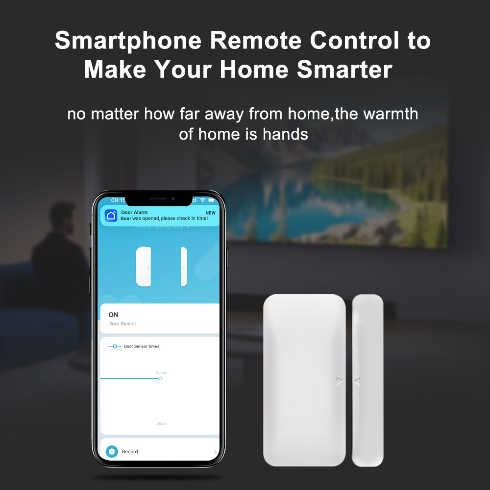 Tuya Zigbee 무선 도어 윈도우 센서 미니 스마 - Smart Home Simple 리뷰 및 가격