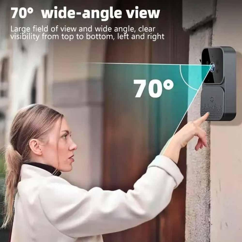 스마트 WiFi 2.4G 무선 도어벨 비디오 인터콤 카 - Smart Home Video Doorphone Ezviz 리뷰 및 가격