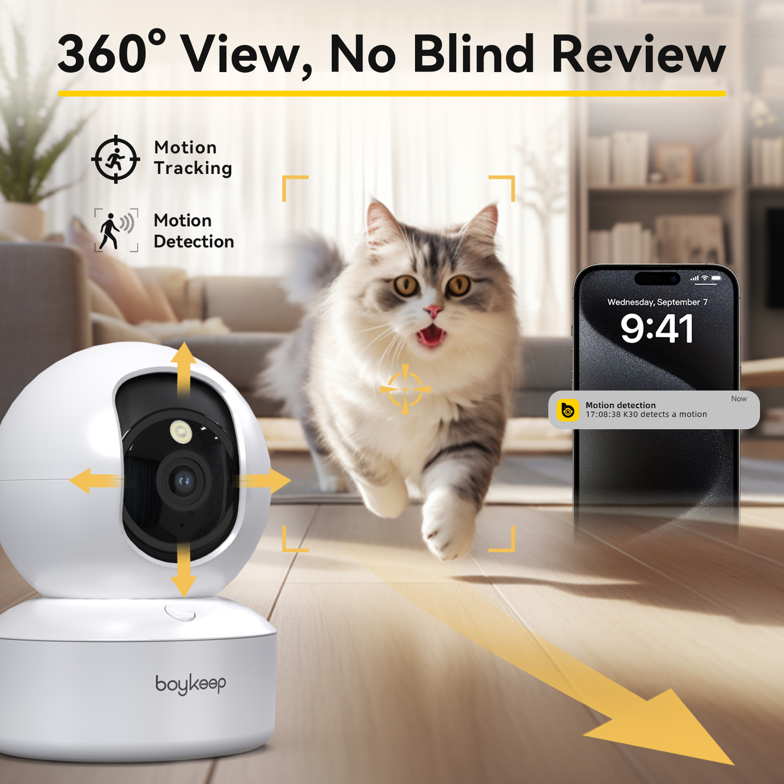 Boykeep 2K 애완견 카메라(휴대폰 앱 포함),  - Smart Home Ezviz 리뷰 및 가격