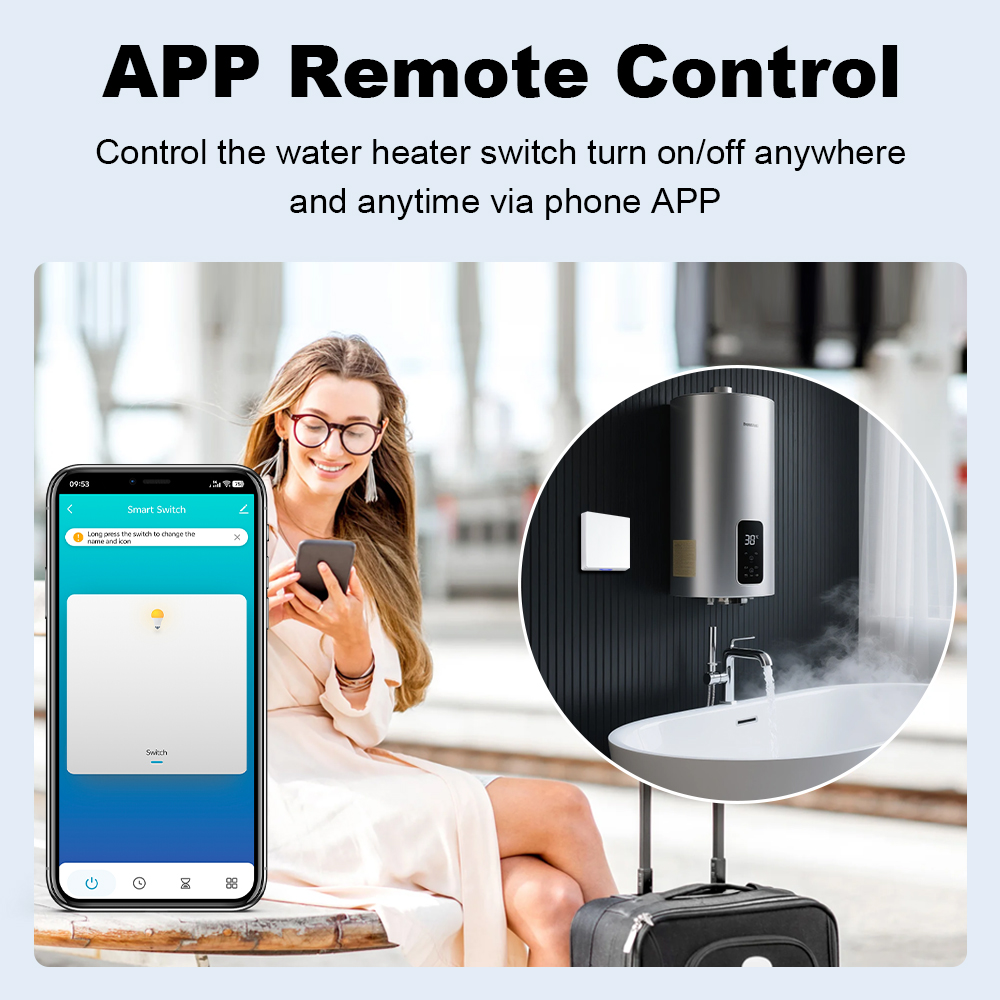 MANHOT 스마트 와이파이 EU 온수기 보일러 스위치 - Smart Home Proxmox 리뷰 및 가격