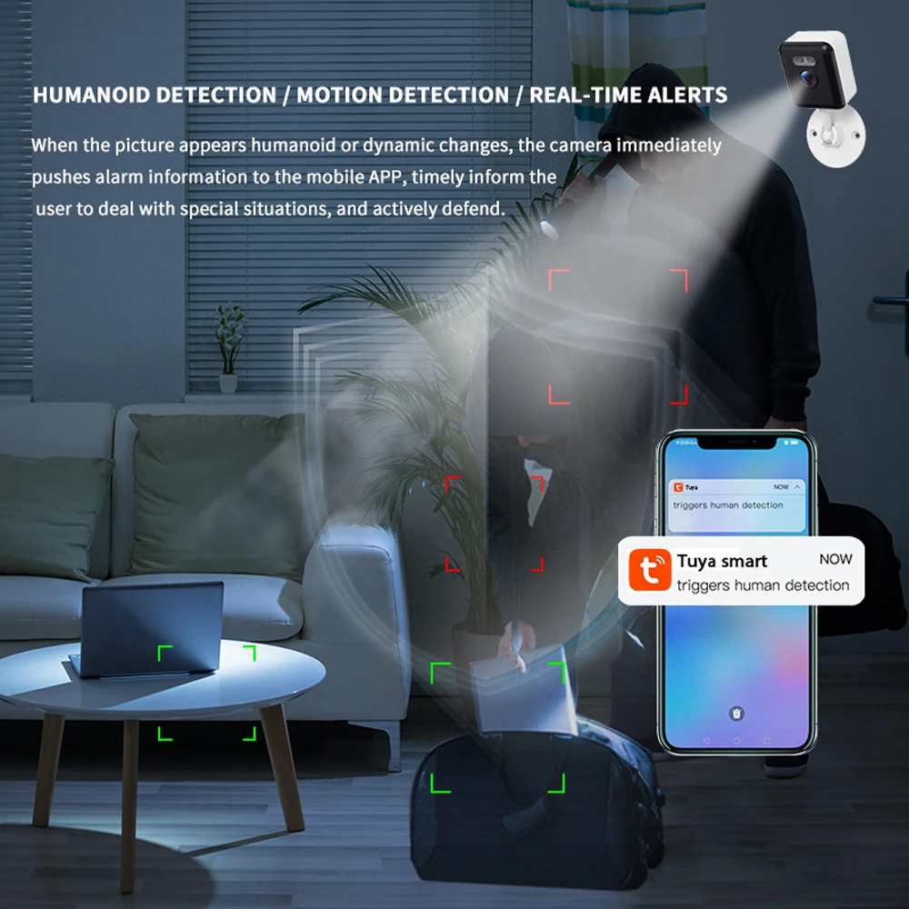 Tuya 스마트 미니 5MP WiFi IP 카메라 실내 - Smart Home Cctv Camera 리뷰 및 가격