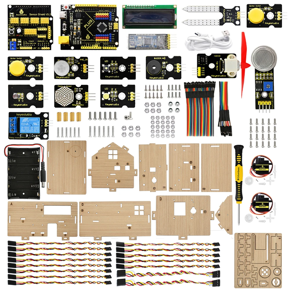 핫 세일 스마트 홈 스타터 키트 자동화 프로젝트 우든  - Smart Home Arduino Project 리뷰 및 가격