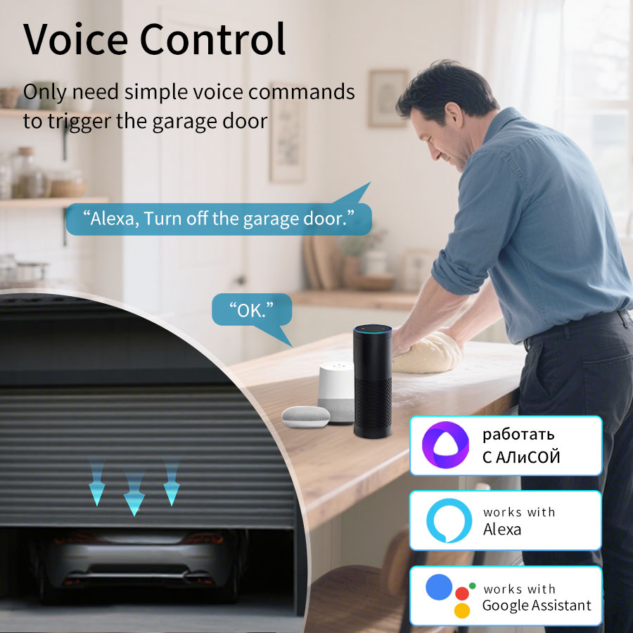 투야 스마트 와이파이 또는 지그비 차고 문 개폐기 컨트 - Smart Home Proxmox 리뷰 및 가격
