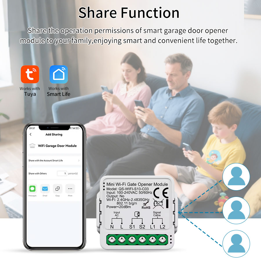 투야 스마트 와이파이 또는 지그비 차고 문 개폐기 컨트 - Smart Home Proxmox 리뷰 및 가격