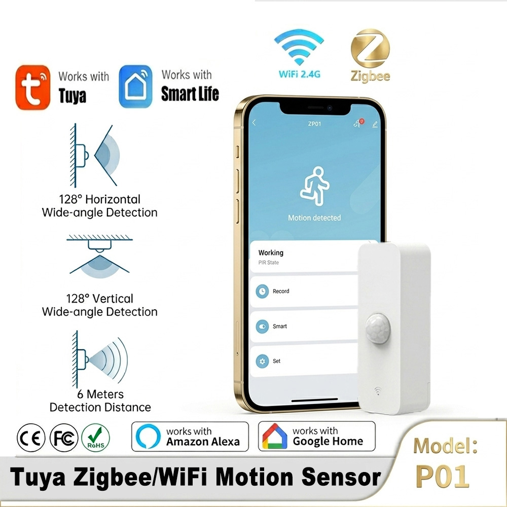 스마트 PIR 모션 센서 WiFi 지그비 인체 감지 센 - Smart Home Proxmox 리뷰 및 가격