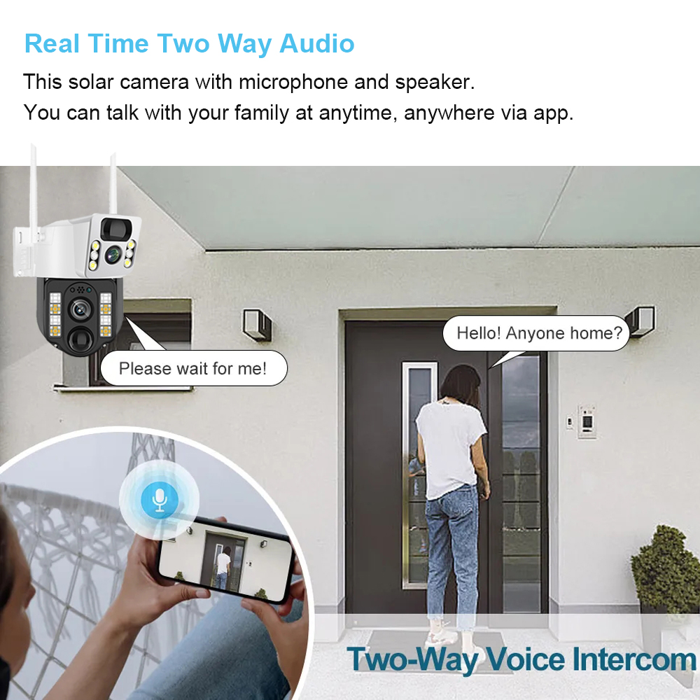 와이파이 4G 태양광 IP CCTV 감시 카메라, 야외 - Smart Home Cctv Camera 리뷰 및 가격