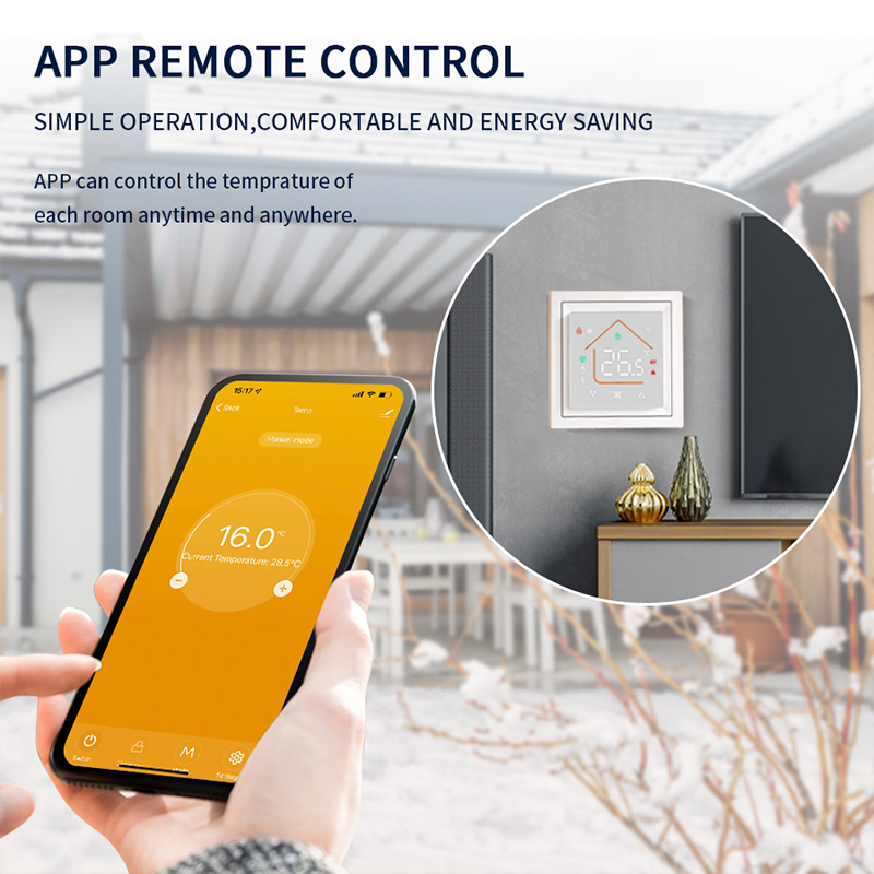 스마트 WiFi 온도조절기, Tuya Smart Lif - Smart Home Proxmox 리뷰 및 가격