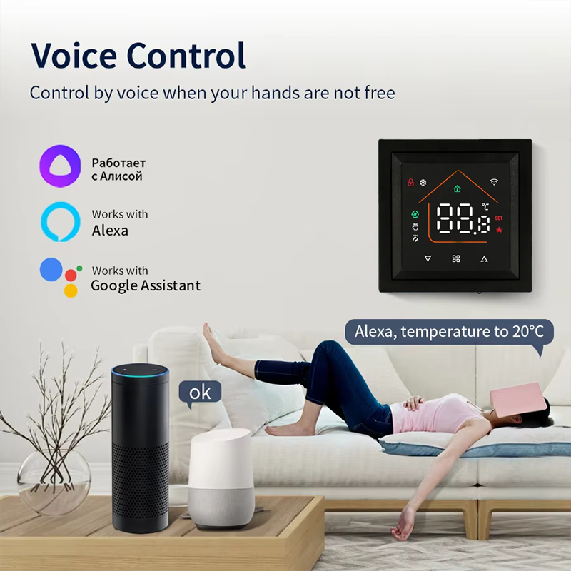 스마트 WiFi 온도조절기, Tuya Smart Lif - Smart Home Proxmox 리뷰 및 가격