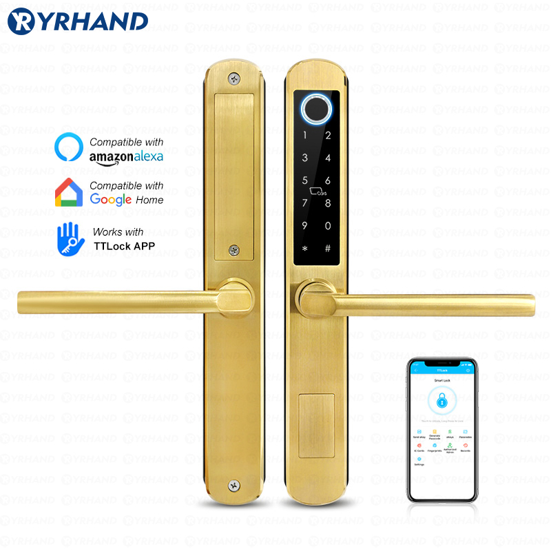 IP66 골드 스테인레스 스틸 슬라이딩 유리 스마트 잠 - Smart Home Ezviz 리뷰 및 가격