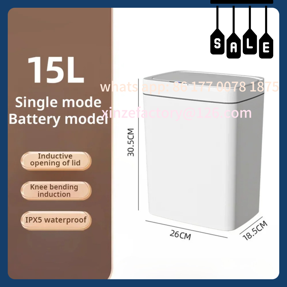 맞춤형 화이트 15리터 자동 봉투 포장 스마트 욕실 쓰 - Smart Home Bone 리뷰 및 가격