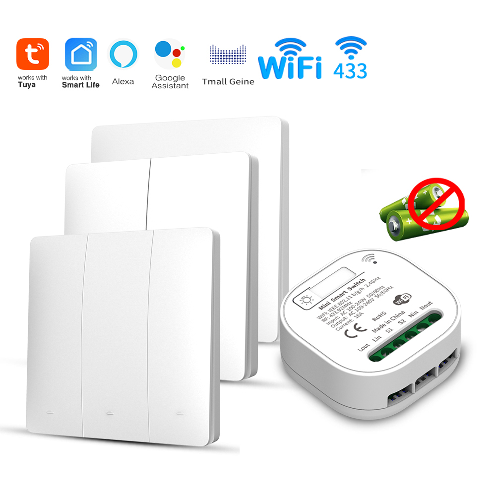 Tuya WiFi 스마트 자체 전원 공급 조명 스위치, - Smart Home Proxmox 리뷰 및 가격