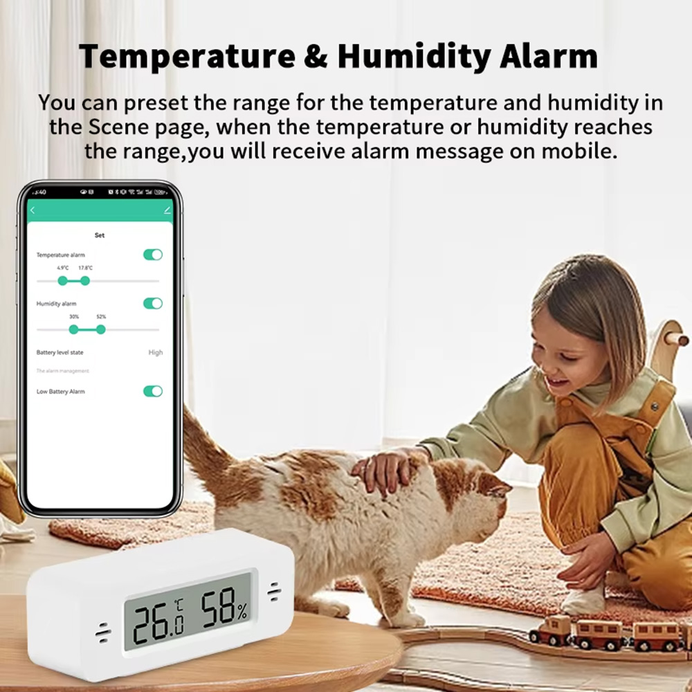 Tuya Zigbee WiFi 미니 온도 및 습도 센서 - Smart Home Simple 리뷰 및 가격