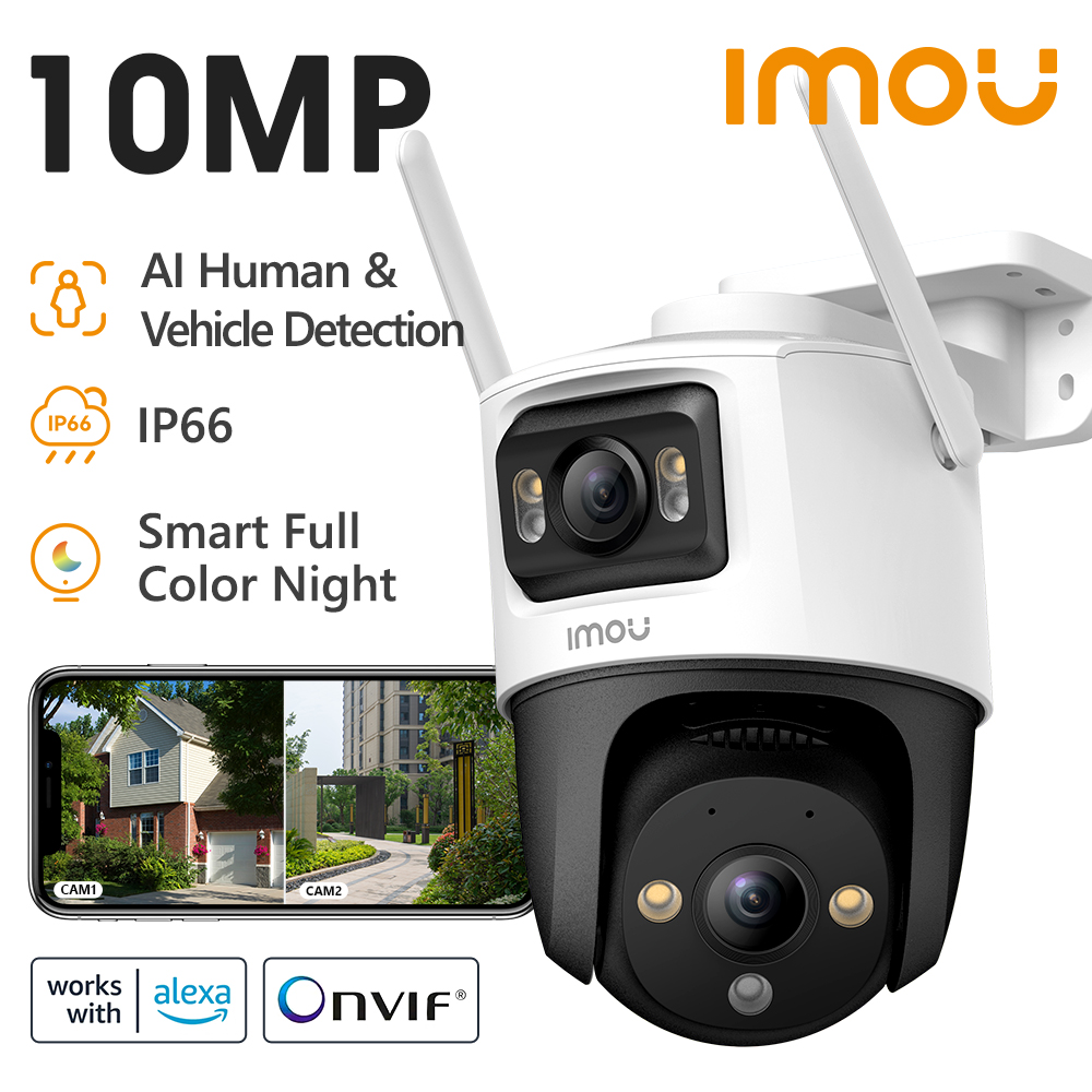 IMOU 크루저 듀얼 10MP 야외 듀얼 렌즈 홈 와이 - Smart Home Ezviz 리뷰 및 가격